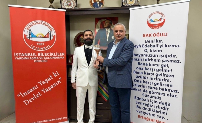 Akif Manaf’a Bir Ödül de Bilecik’ten: Dayanışma ve Barış Ödülü Sahibi Oldu