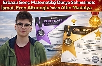 Erbaalı Öğrencinin Matematik Zaferi