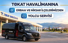 Tokat Havalimanı’na Erbaa ve Niksar Servisleri Başladı