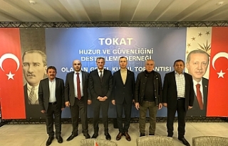 Erol Can, Tokat Huzur ve Güvenliği Destekleme Derneği’nde...