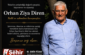 TÜSİAD Başkanı Ozan Diren'in Babası, Tokatlı Sanayici Orhan Ziya Diren Hayatını Kaybetti