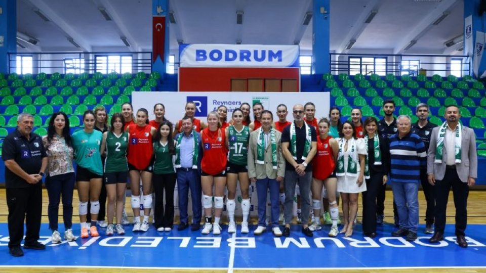 Bodrumspor Voleybol Takımına Dev Sponsor: Reynaers Aluminium ile İmzalar Atıldı